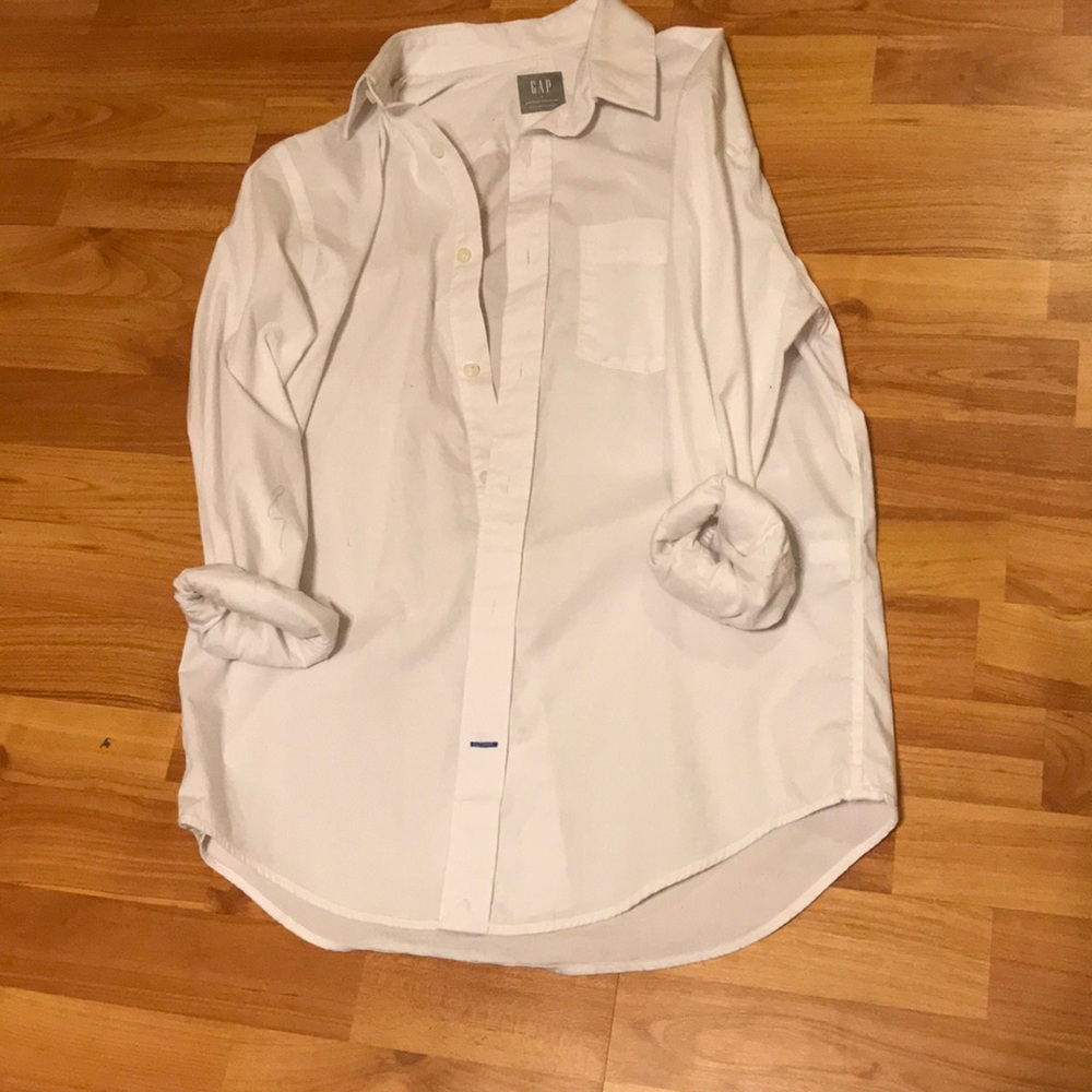 White button up shirt